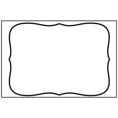 Martha Stewart Home Office with Avery Holiday Flourish Shape Shipping Labels , 1 per 4 x 6" sheet