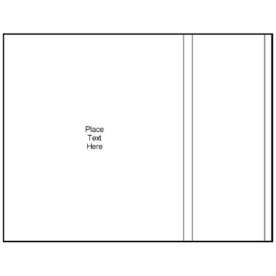 Flyer Backing Sheet Wide, 1 per sheet