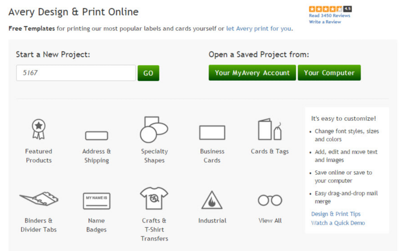 how to create address labels in numbers