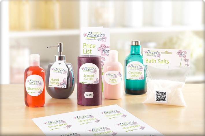 Product marketing material from Avery