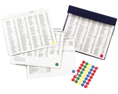 Create an Efficient Filing System with Color Coded Dots