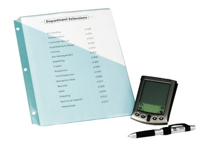 Use Binder Pockets for Reference