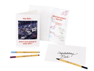Make a Personalized Retirement Card