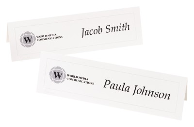 Plan an Effective Meeting with Tent Cards