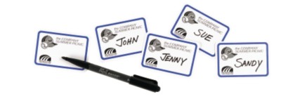 Greet Guests with Name Badges
