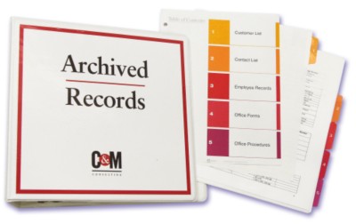 Create a Master Binder for Important Documents