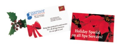 Make a Holiday Promotional Postcard
