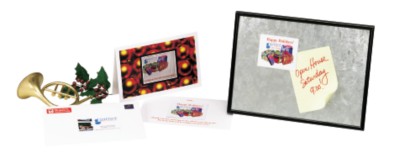 Make a Holiday Greeting with a Magnet