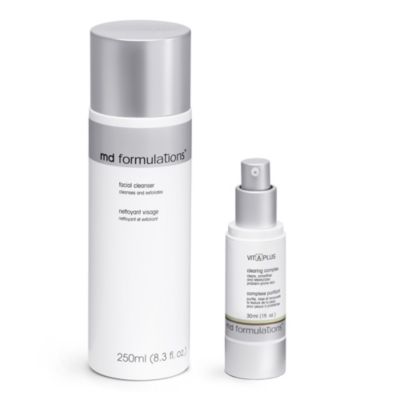 Cleanser & Vit-A-Plus Skin Clearing Complex Set
