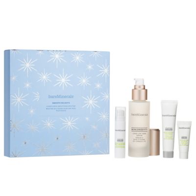 bareMinerals Smooth Delights 4-Piece, Clean Skincare & Beauty Gift Set/Kit
