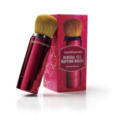 Refillable Buffing Brush with Mineral Veil