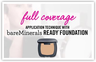 bareMinerals READY SPF 20 Foundation - Full Coverage Application