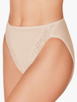 Bodysuede Hi Cut Brief with Lace