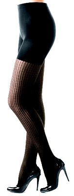 Houndstooth Full Bodyshaping Tights
