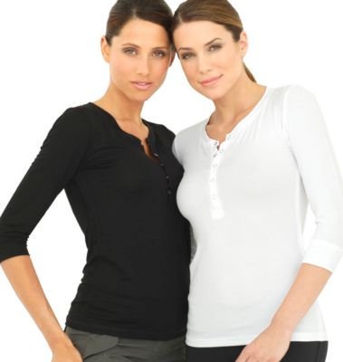 Henley 3/4 Sleeve