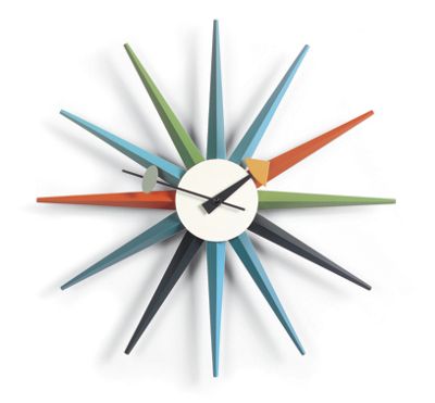 Nelson Sunburst Clock