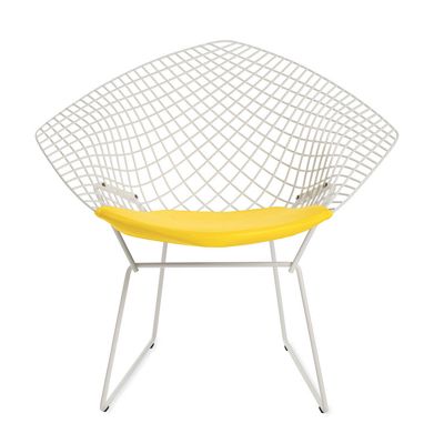 Bertoia Diamond Lounge Chair with Seat Pad