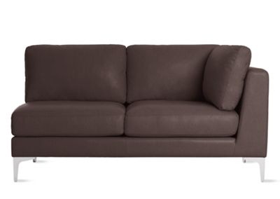 Albert One-Arm Sofa, Right in Vienna Leather