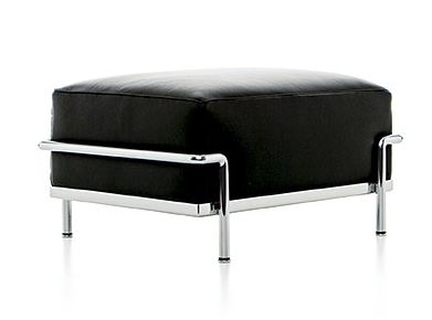 LC2 Petit Modele Ottoman – Chrome Frame/Color Leather