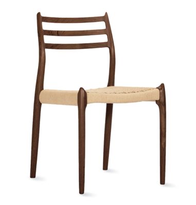 Moller Model 78 Side Chair with Natural Woven Seat