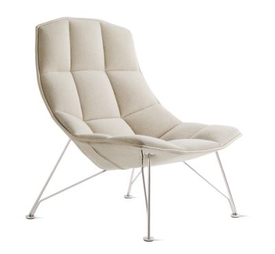 Jehs and Laub Lounge, Wire Base – Fabric