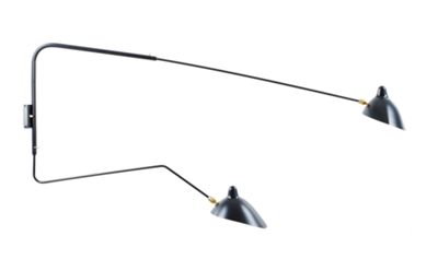Serge Mouille Two-Arm Wall Sconce 