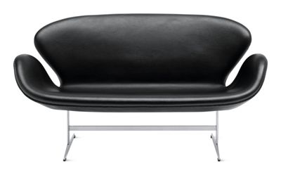 Swan™ Sofa in Classic Leather