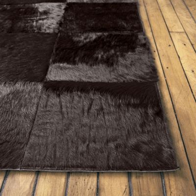 Patch Cowhide Rug