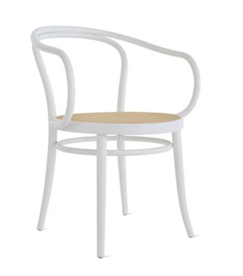 Era Round Armchair with Cane Seat