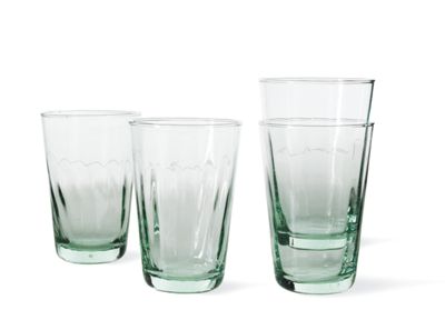 Recycled Glass Glasses (Set of 4)