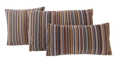 Maharam DWR Pillow in Epingle Stripe