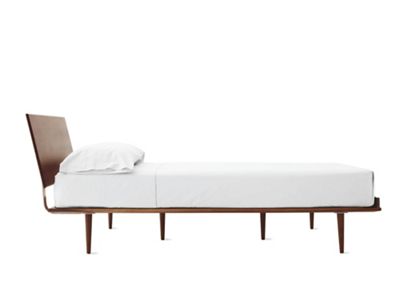 American Modern Bed in Walnut