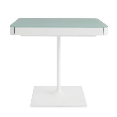 Min Bedside Table with Pedestal Base