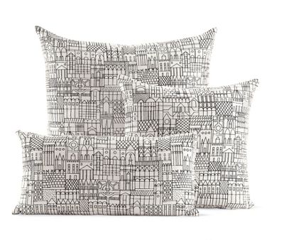 Girard Pillows in <i>Retrospective</i>, Black