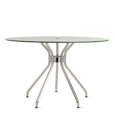 Lucca Dining Table with Umbrella Hole