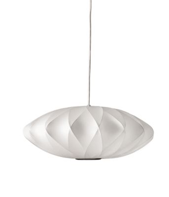Nelson Crisscross Pendant - Saucer