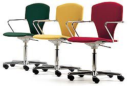 Egoa Task Chair Soft Wheels - Fabric Tonus