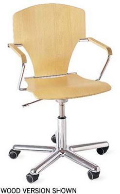 Egoa Task Chair Soft Wheels - Leather