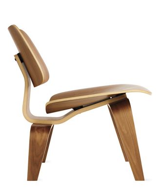 Eames Molded Plywood Lounge Chair, LCW