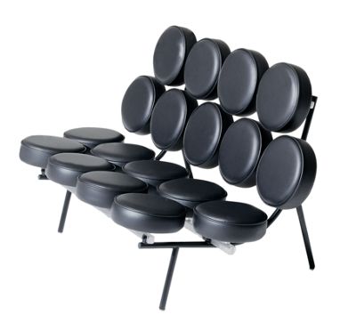 Nelson Marshmallow Sofa - Vinyl