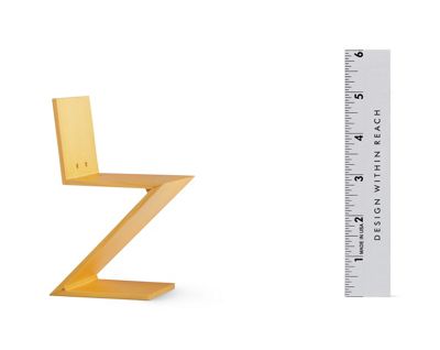 Vitra Miniature - Rietveld Zig Zag Stool