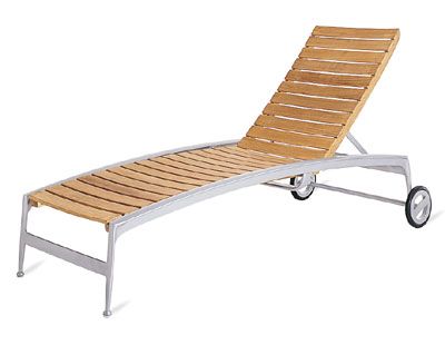 Silver Collection Chaise