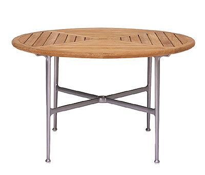 Silver Dining Table - Round
