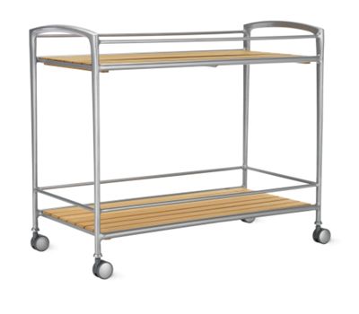 Silver Collection Tea Cart