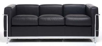LC2 Petit Modele Three Seat Sofa