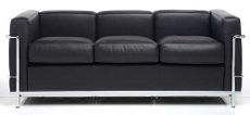 LC2 Petit Modele Three-Seat Sofa