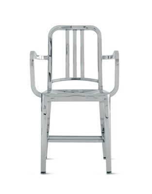 1006 Navy® Armchair - Polished