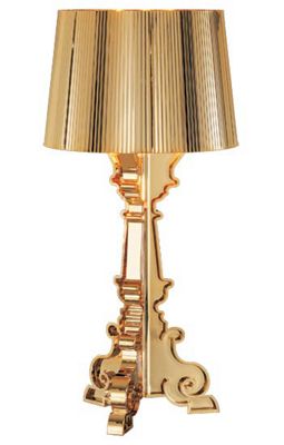 Bourgie Table Lamp, Gold
