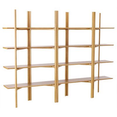 Parallel Shelving Oak