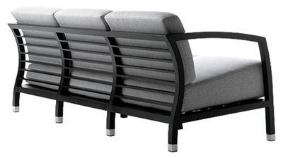 Malena Sofa with Walnut Frame